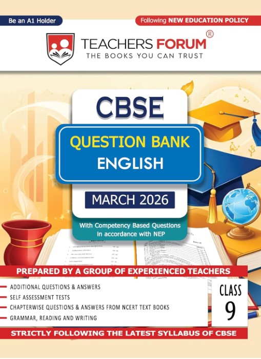 Teachers Forum CBSE Question Bank Class 9 English (For 2026 Exam)
